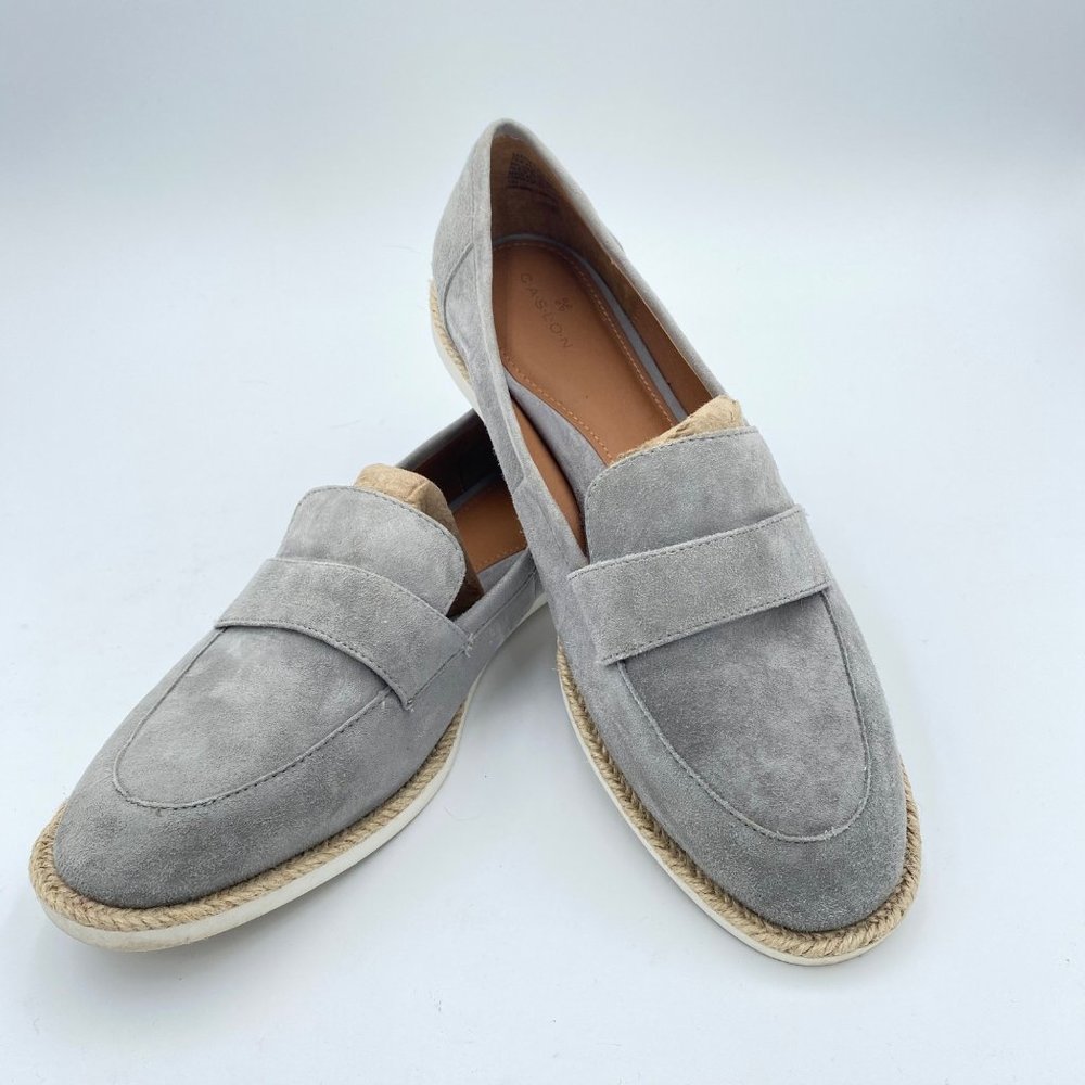 Caslon Grey Suede Loafers Womens size 10M